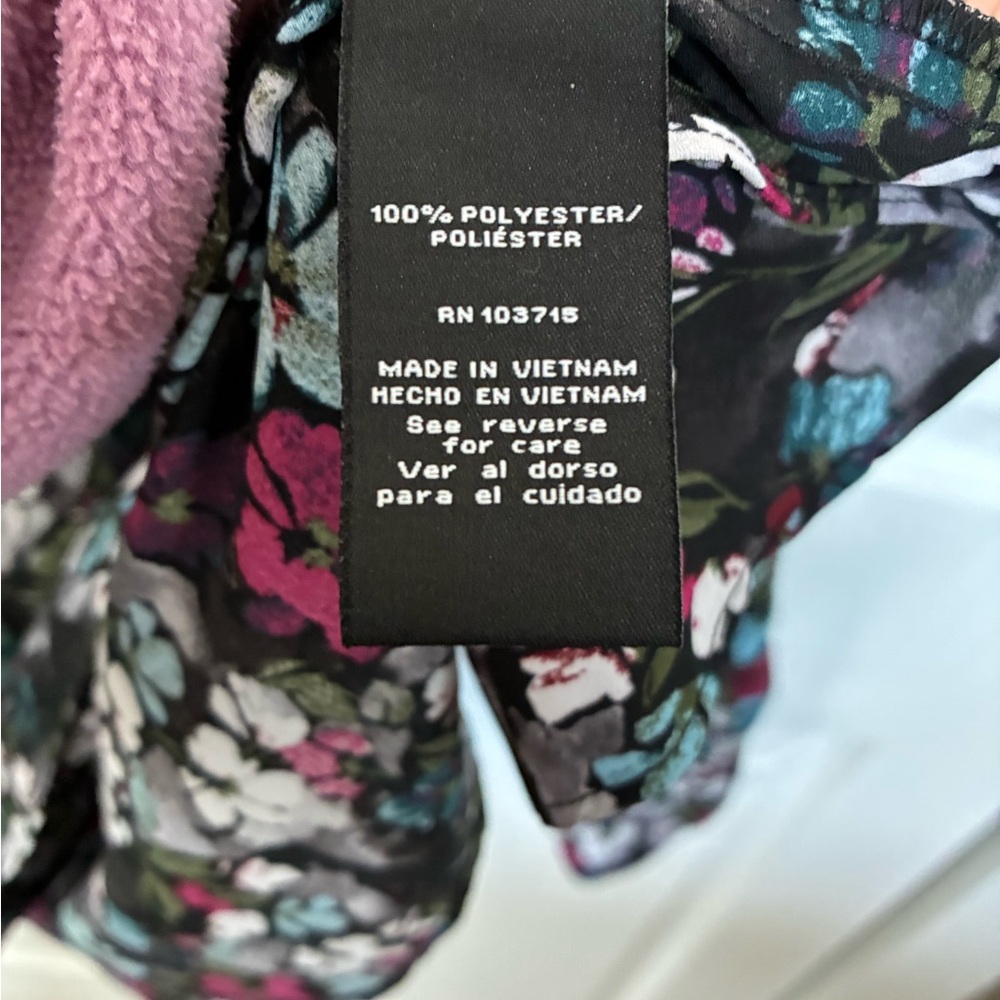 KEREN hart Floral Blouse - Black, Blue, Pink - Picture 8 of 8